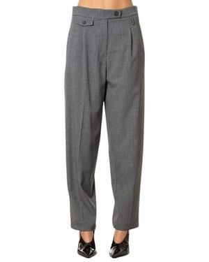 ACTUALEE Wide Pants - Gray