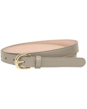 Aigner Logo Riem 2 Cm - Naturel