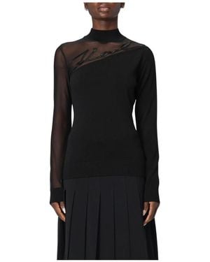 Karl Lagerfeld Turtlenecks - Zwart