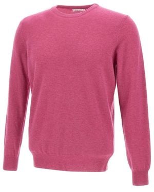 Kangra Round-Neck Knitwear - Pink
