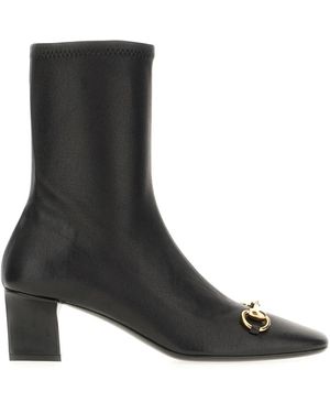 Gucci Schoenen ,Zwart ,Leer Signora Bootie