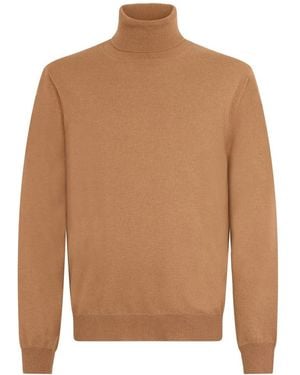 Malo Cashmere Knitwear - Brown