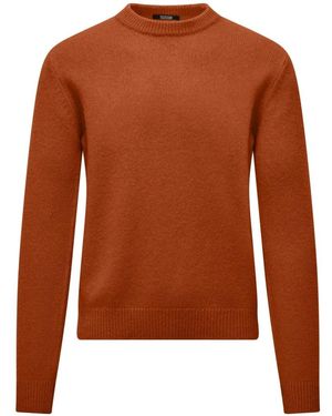 Bomboogie Round-Neck Knitwear - Marrone