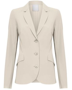JAPANTKY Danno Blazer Technojersey Stretch - Naturel