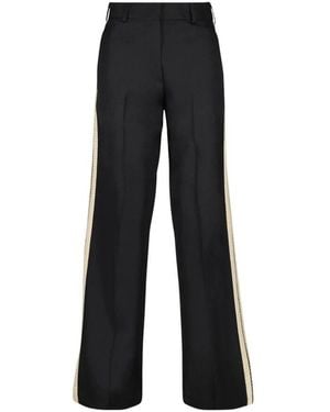 Palm Angels Wide Pants - Black