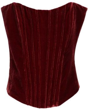 Raquel Diniz Sleeveless Tops - Rojo