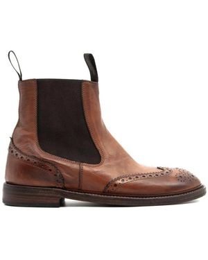 Moma Chelsea Boots - Marron