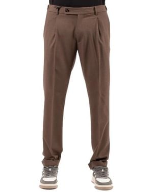 Berwich Suit Trousers - Brown