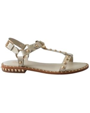 Ash Flat Sandals - Metallizzato