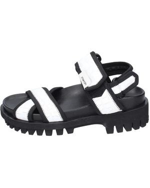 Stokton Flat Sandals - Black