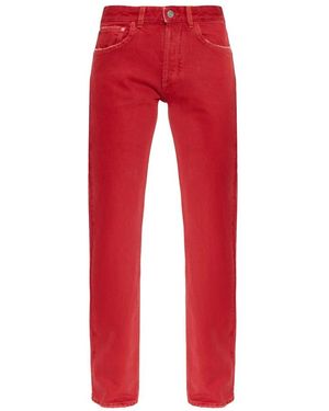 Isabel Marant Straight Jeans - Rojo