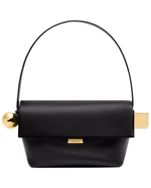 Jacquemus Zwarte Leren Crossbody Tas