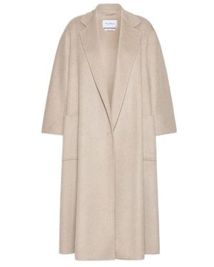 Max Mara Single-Breasted Coats - Neutro