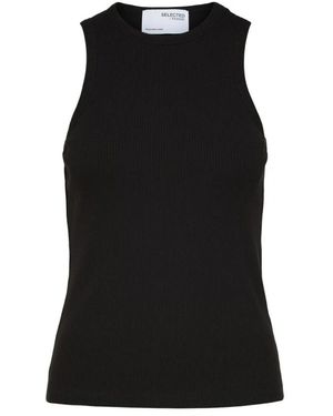 SELECTED Sleeveless Tops - Nero