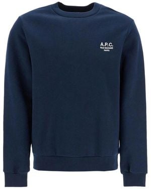 A.P.C. Sweatshirts - Blauw