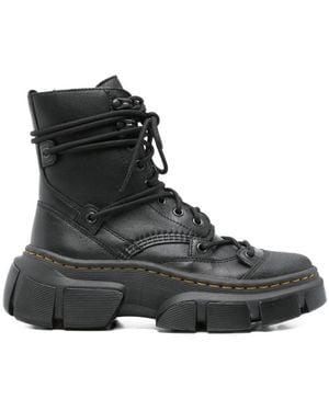 Dr. Martens Dmxl 8-Loch-Stiefel Aus Leder - Schwarz