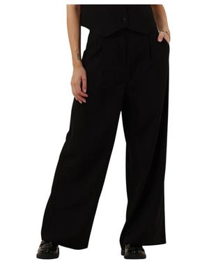 Modström Wide Trousers - Zwart