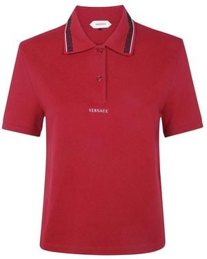 Versace Polo Shirts - Rouge