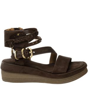 A.s.98 High Heel Sandals - Brown