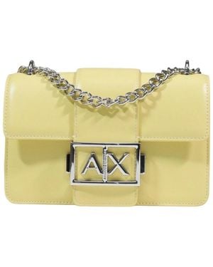 ARMANI EXCHANGE Cross Body Bags - Yellow