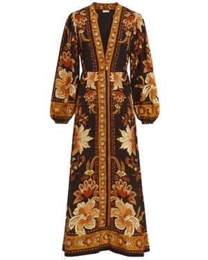 FARM Rio Maxi Dresses - Brown