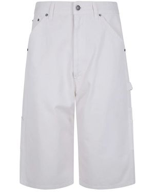 Phoebe Philo Denim Shorts - Blanco