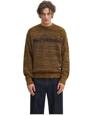 No Problemo Round-Neck Strickwaren - Braun