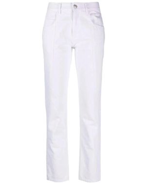 Isabel Marant Straight Jeans - Blanco