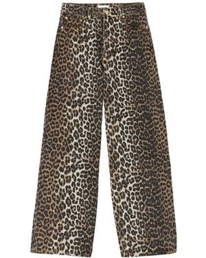 Ganni Wide Trousers - Grey