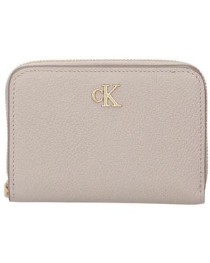 Calvin Klein Wallets & Cardholders - Natural