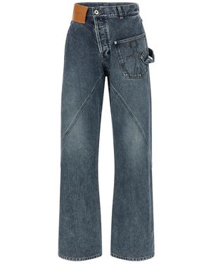 JW Anderson Straight Jeans - Azul
