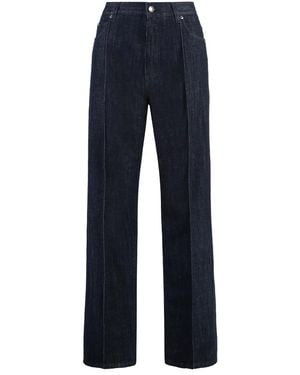 Dolce & Gabbana Wide Jeans - Blu
