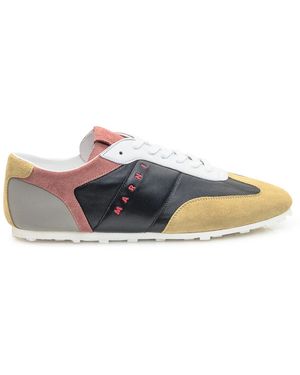 Marni Leather Sneaker - Mehrfarbig