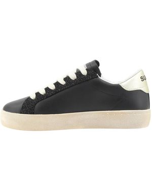 Sun 68 Trainers - Black