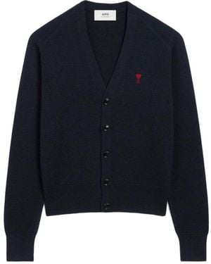 Ami Paris Cardigans - Blue