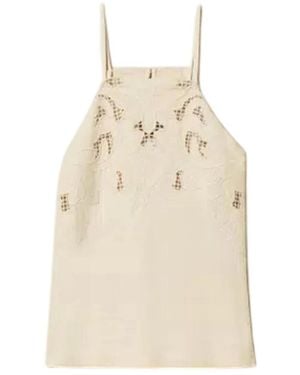Twinset Sleeveless Tops - Natural