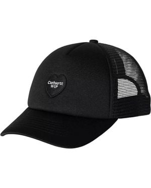 Carhartt Heart Patch Trucker Cap - Zwart