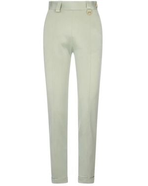 Chloé Slim-Fit Trousers - Verde