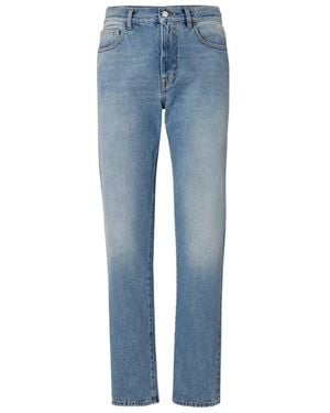 Gcds Straight Fit Jeans - Blue