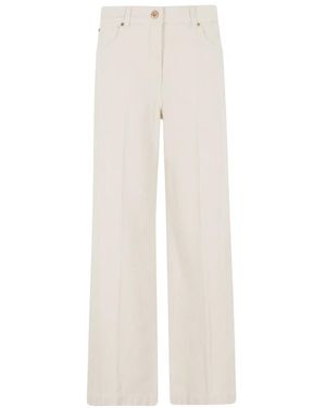Aspesi Wide Jeans - White