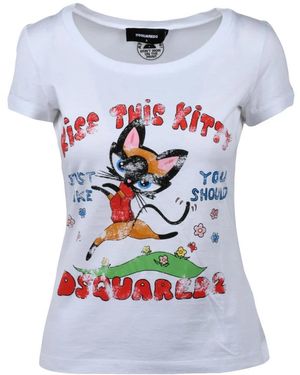 DSquared² T-Shirts - White