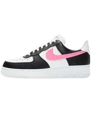Nike Fitness ,Veelkleurig ,Leer Air Force 1 Low '07 Satin Swoosh - Meerkleurig