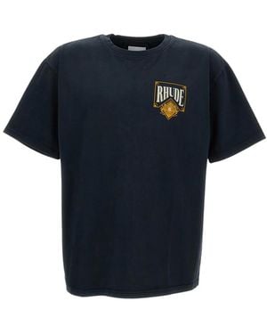 Rhude T-Shirts - Blau