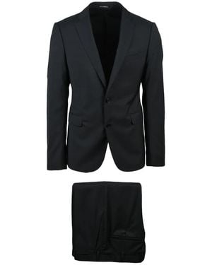 Emporio Armani Single Breasted Suits - Negro