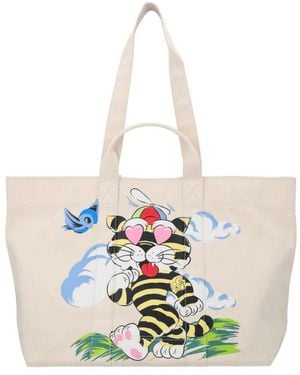 KENZO Tote Bags - White