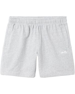 Ellesse Korte Broeken ,Grijs ,Zanica Short - Wit