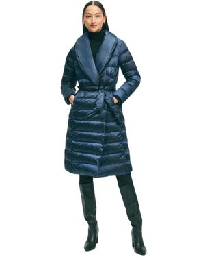 Brooks Brothers Marineblauer nylonmantel