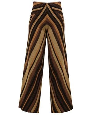 Akep Wide Trousers - Marron