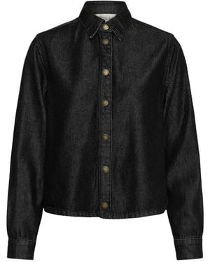 My Essential Wardrobe Denim Shirts - Nero