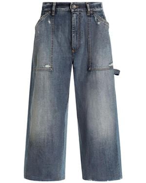 Dolce & Gabbana Cropped Jeans - Blue